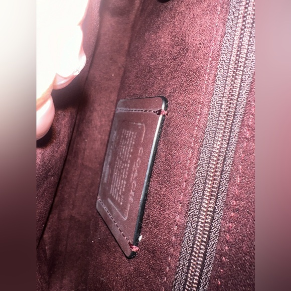 Coach Georgie Colorblock Signature Canvas With Rivets Leather Shoulder Bag - Picture 7 of 7